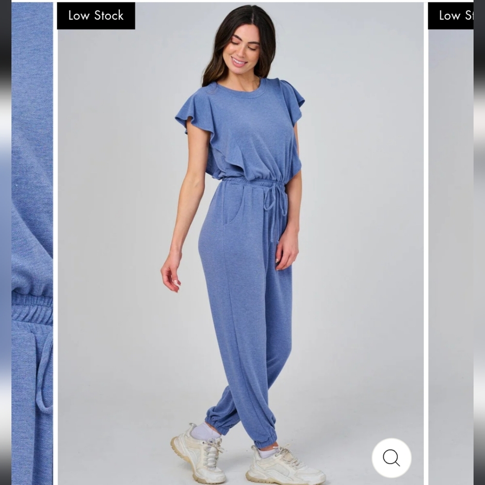 47 Ces Femme Women's Blue Jumpsuit